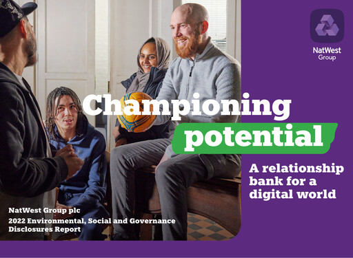 Thumbnail NatWest Group ESG Report 2022