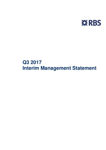 Thumbnail NatWest Group Quarterly Report 2017-q3