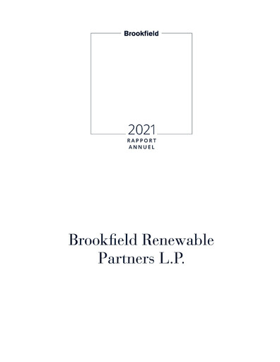 Thumbnail Brookfield Renewable Annual Report 2021
