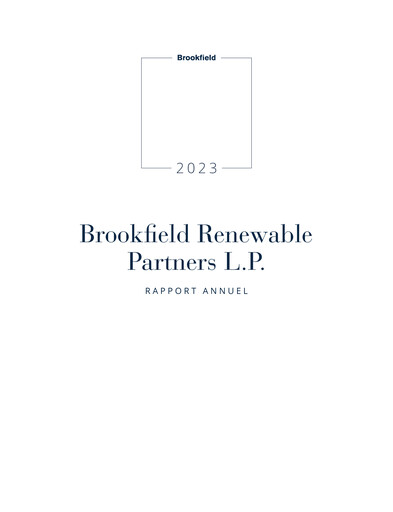 Thumbnail Brookfield Renewable Annual Report 2023
