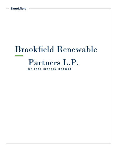 Thumbnail Brookfield Renewable Quarterly Report 2020-q2