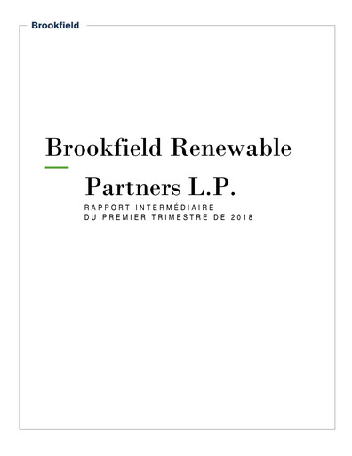 Thumbnail Brookfield Renewable Quarterly Report 2018-q1