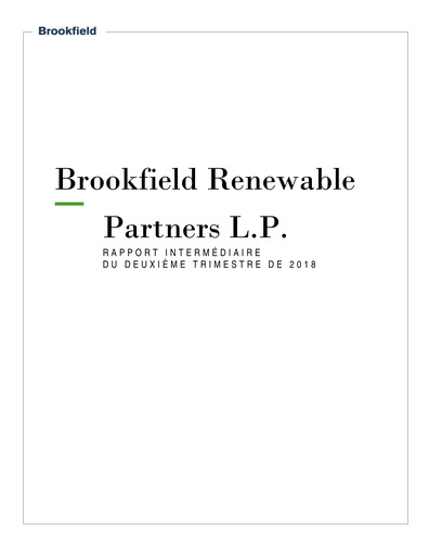 Thumbnail Brookfield Renewable Quarterly Report 2018-q2