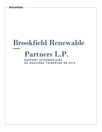Thumbnail Brookfield Renewable Quarterly Report 2019-q2