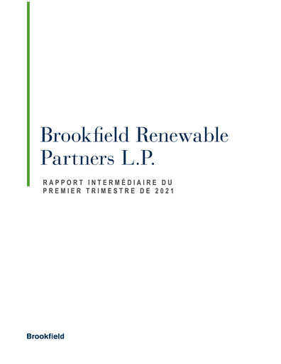 Thumbnail Brookfield Renewable Quarterly Report 2021-q1