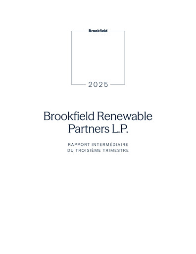 Thumbnail Brookfield Renewable Quarterly Report 2025-q3