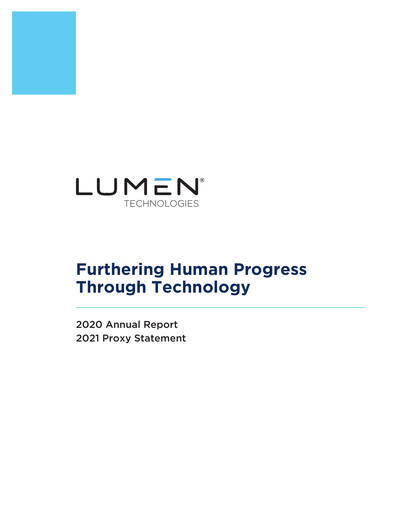 Thumbnail Lumen Technologies Annual Report 2020