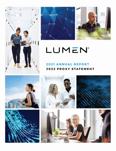 Thumbnail Lumen Technologies Annual Report 2021