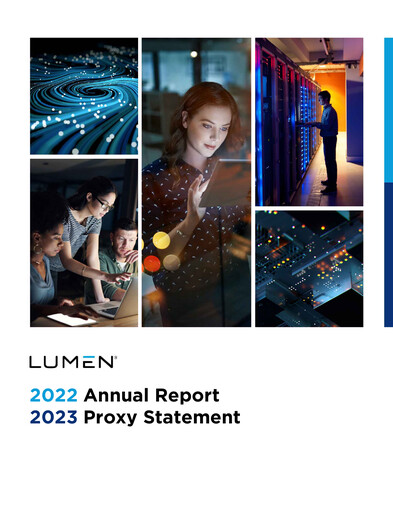 Thumbnail Lumen Technologies Annual Report 2022