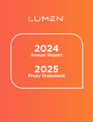 Thumbnail Lumen Technologies Annual Report 2024
