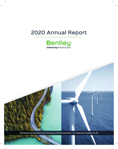Thumbnail Bentley Systems
 Annual Report 2020