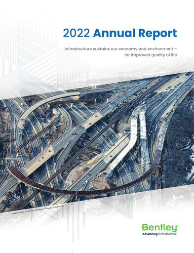Thumbnail Bentley Systems
 Annual Report 2022