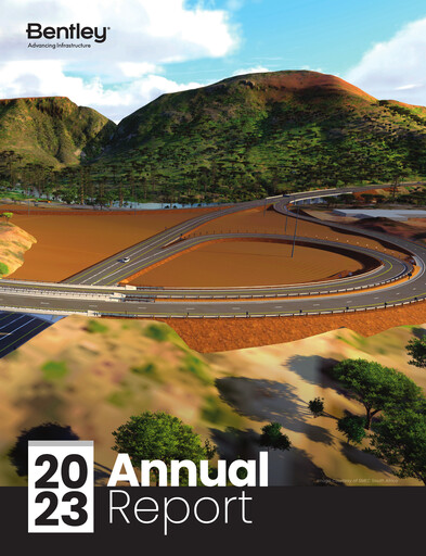 Thumbnail Bentley Systems
 Annual Report 2023