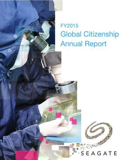 Thumbnail Seagate Technology ESG Report 2015