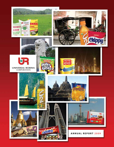 Thumbnail Universal Robina Corporation Annual Report 2009