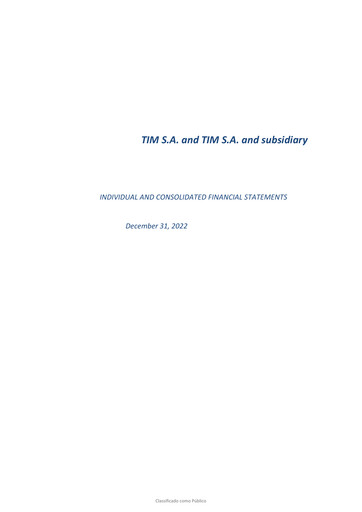 Thumbnail TIM S.A. Financial Statement 2022