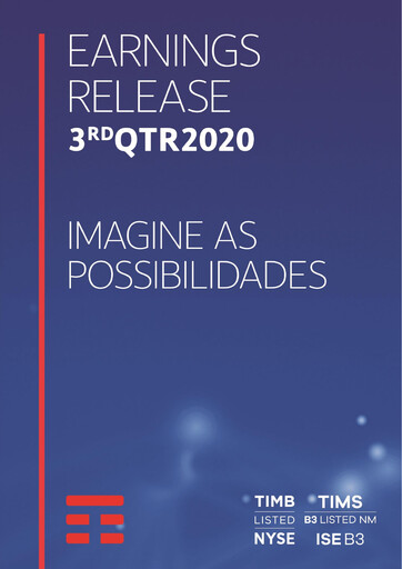 Miniature TIM S.A. Rapport trimestriel 2020-q3