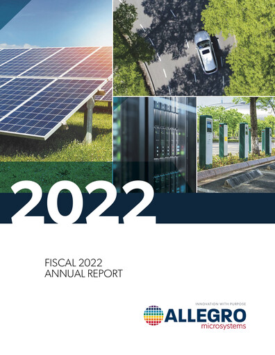 Vorschaubild Allegro MicroSystems Jahresbericht 2022