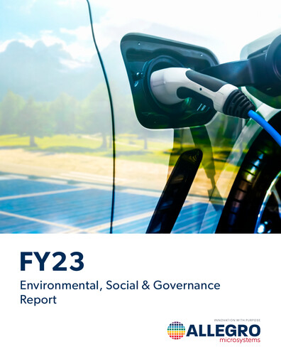 Vorschaubild Allegro MicroSystems ESG-Bericht 2023