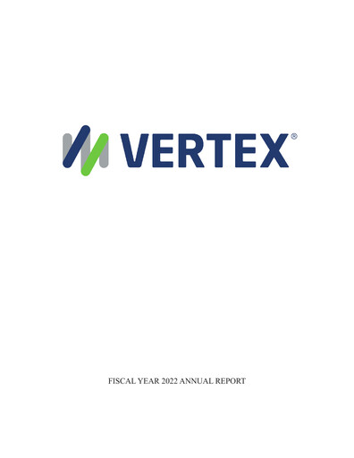 Miniature Vertex Rapport annuel 2022