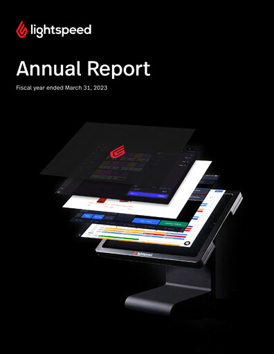Thumbnail Lightspeed POS Annual Report fy2023