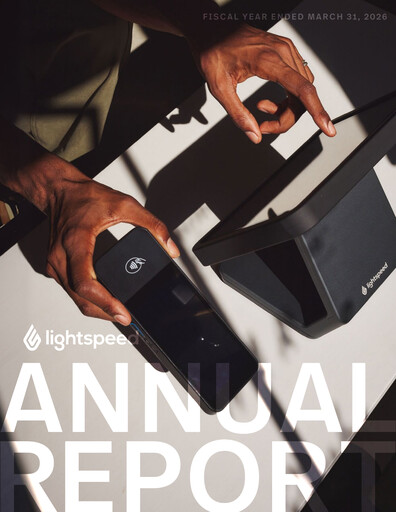 Thumbnail Lightspeed Commerce Annual Report fy2026