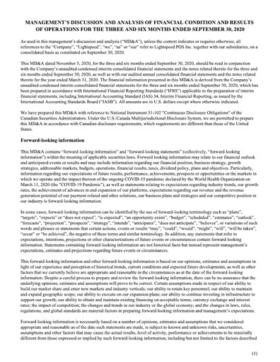 Thumbnail Lightspeed Commerce Quarterly Report fy2021-q2