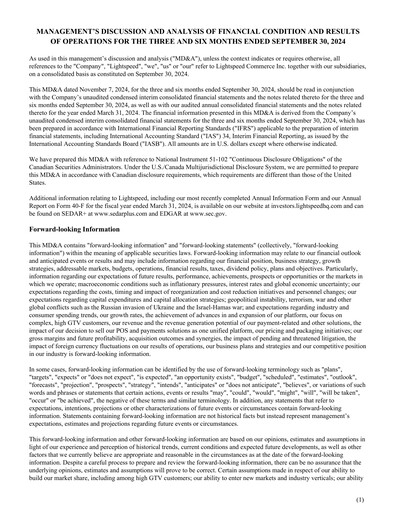 Thumbnail Lightspeed Commerce Quarterly Report fy2025-q2