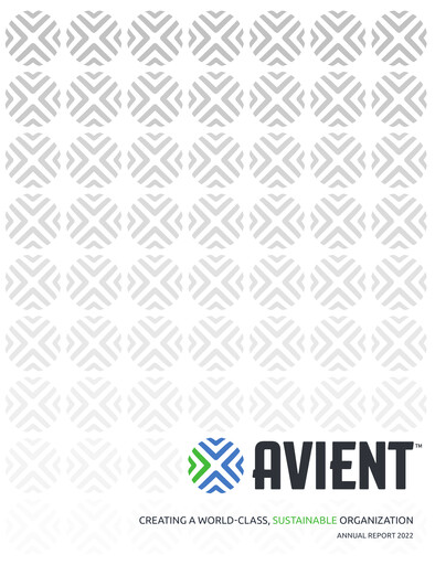 Miniature Avient Rapport annuel 2022