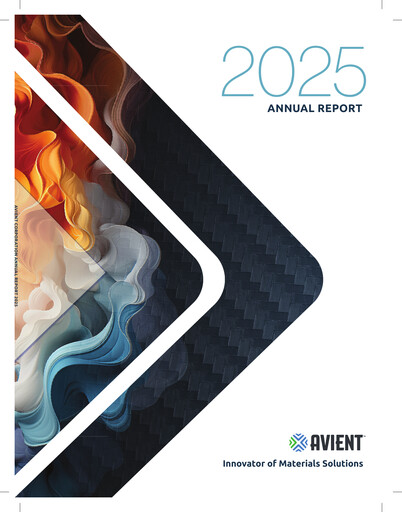 Miniature Avient Rapport annuel 2025