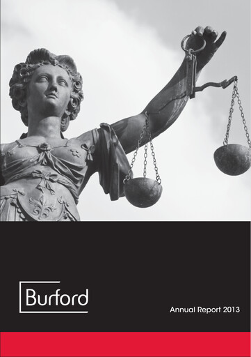 Thumbnail Burford Capital Annual Report 2013