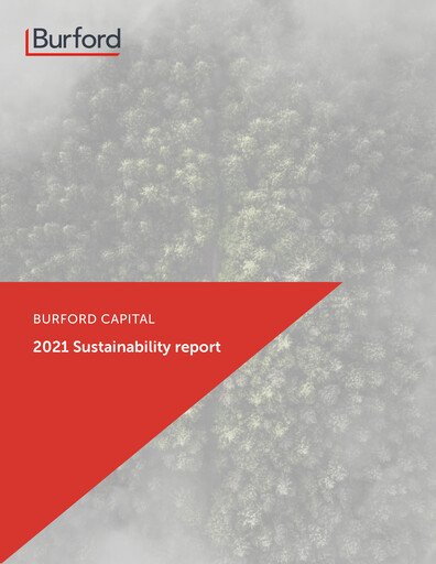 Thumbnail Burford Capital Sustainability Report 2021
