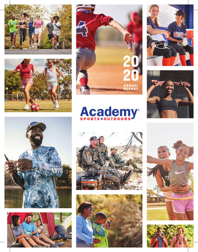 Thumbnail Academy Sports + Outdoors
 Annual Report 2020