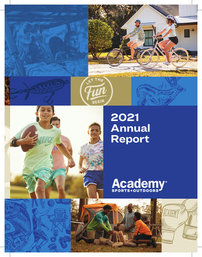 Thumbnail Academy Sports + Outdoors
 Annual Report 2021