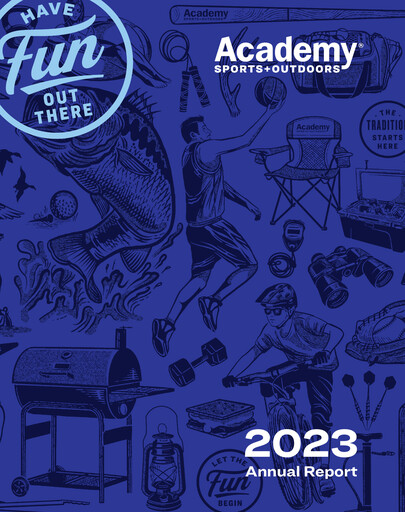 Thumbnail Academy Sports + Outdoors
 Annual Report 2023