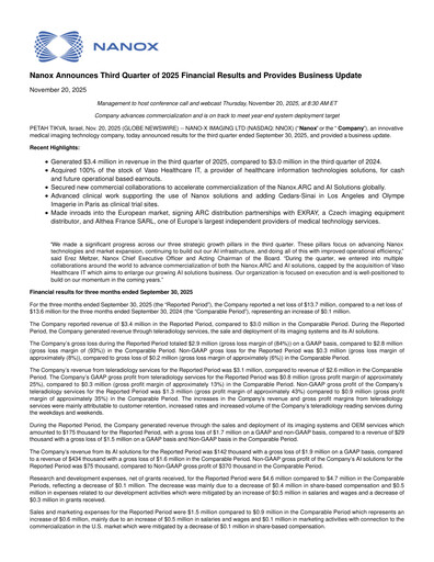 Thumbnail Nano-X Imaging Quarterly Report 2025-q3