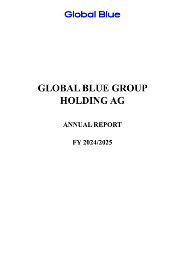 Thumbnail Global Blue Group Annual Report 2024-2025