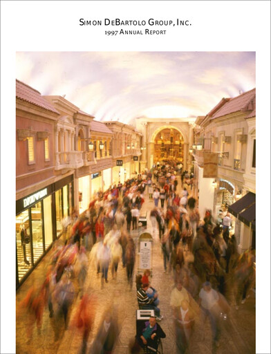 Thumbnail Simon Property Group Annual Report 1997
