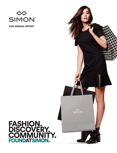 Vorschaubild Simon Property Group Jahresbericht 2014