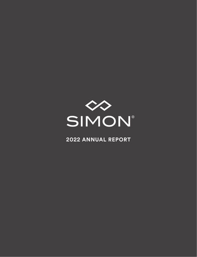 Vorschaubild Simon Property Group Jahresbericht 2022