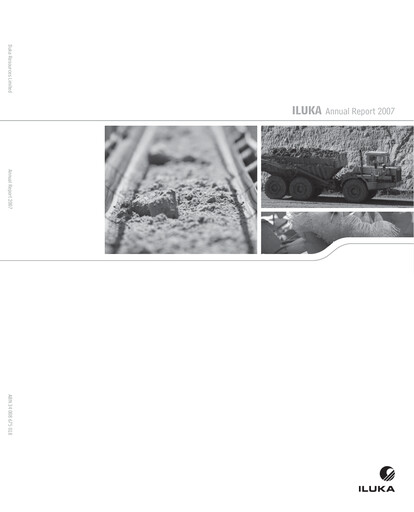 Thumbnail Iluka Resources Annual Report 2007