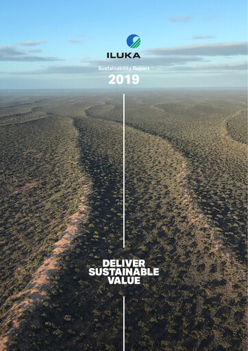 Thumbnail Iluka Resources Sustainability Report 2019