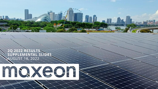 Thumbnail Maxeon Solar Technologies Quarterly Report 2022-q2