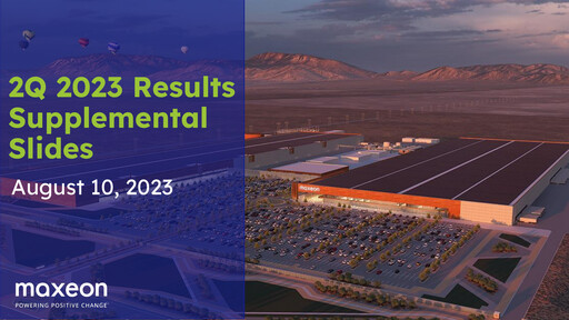 Thumbnail Maxeon Solar Technologies Quarterly Report 2023-q2