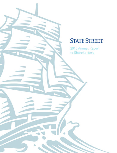 Thumbnail State Street Corporation
 Annual Report 2015