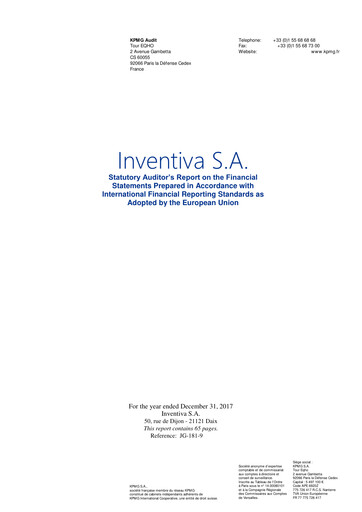 Thumbnail Inventiva Pharma Financial Report 2017