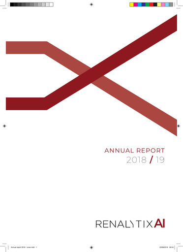Thumbnail Renalytix Annual Report 2018-2019
