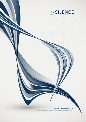 Thumbnail Silence Therapeutics Annual Report 2015