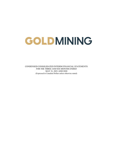 Thumbnail GoldMining Inc. Quarterly Report 2021-q2