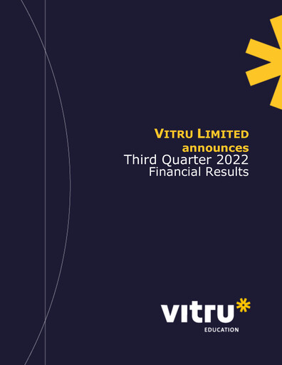 Thumbnail Vitru Quarterly Report 2022-q3